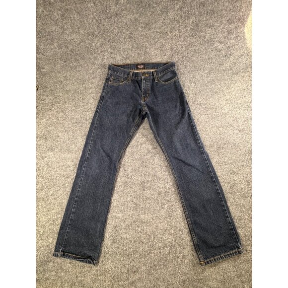 Adam Levine Mens W30 x L30 denim blue jeans missing rear patch in the back - Picture 1 of 16